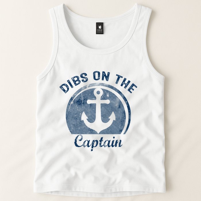 Dibs On The Captain Funny Boating Boat Lover Tank Top