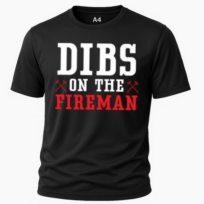 Dibs On The Fire Fire Rescue Firefighter Firefighting Gift Performance Shirt