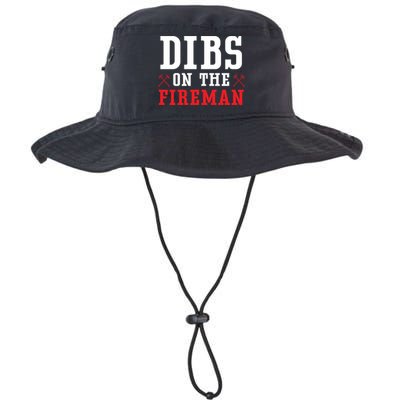 Dibs On The Fire Fire Rescue Firefighter Firefighting Gift Bucket Hat