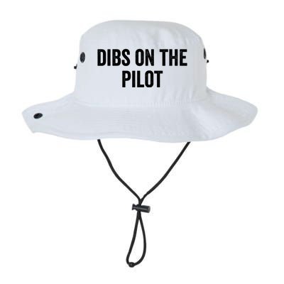 Dibs On The Pilot Air Wife Airplane Pilot Friend Gift Legacy Cool Fit Booney Bucket Hat