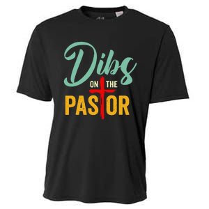 Dibs On The Pastor Funny Jesus Christian Cross Cooling Performance Crew T-Shirt