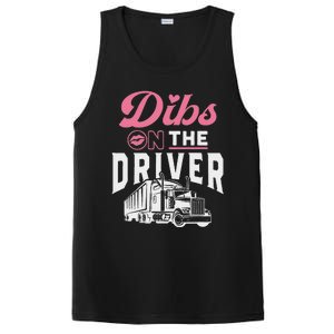 Dibs On The Driver Truckers Wife Girlfriend Trucking Trucks PosiCharge Competitor Tank