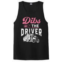 Dibs On The Driver Truckers Wife Girlfriend Trucking Trucks PosiCharge Competitor Tank