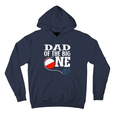 Dad Of The Big One Fishing Boy First Birthday Ofishally Hoodie