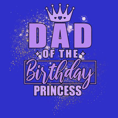 Dad Of The Birthday Princess T-Shirt