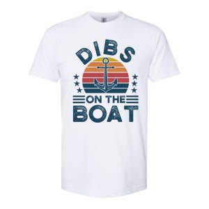 Dibs On The Boat Boats Boating Gift Softstyle CVC T-Shirt