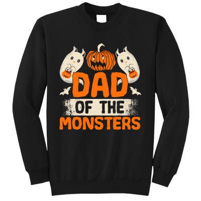 Dad Of The Monsters For Halloween Party Sweatshirt