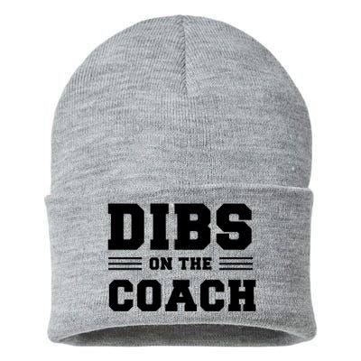 Dibs On The Coach Sustainable Knit Beanie