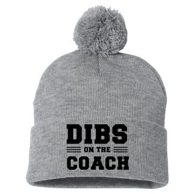 Dibs On The Coach Pom Pom 12in Knit Beanie