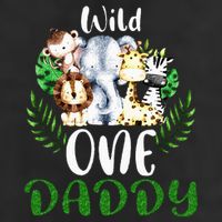 Daddy Of The Wild One Zoo Birthday Safari Jungle Animal 11oz C Handle Ceramic Mug
