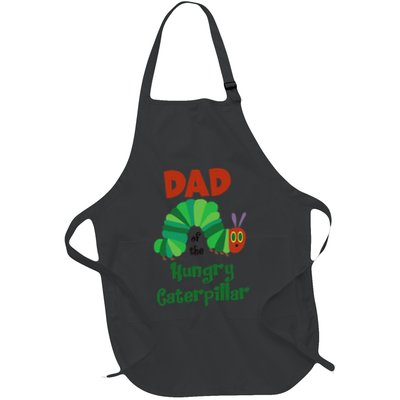 Dad Of The Hungry Caterpillar 1st Birthday Gift Full-Length Apron With Pockets