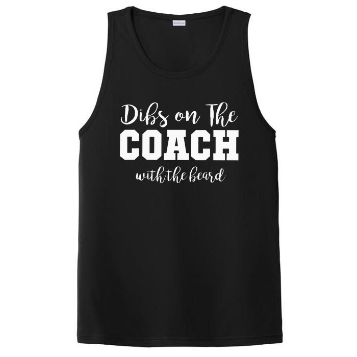 Dibs On The Coach With The Beard PosiCharge Competitor Tank