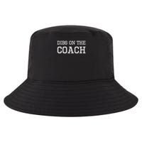 Dibs On The Coach Design For Coach's Wife Cool Comfort Performance Bucket Hat