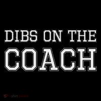 Dibs On The Coach Design For Coach's Wife Flatbill Hat