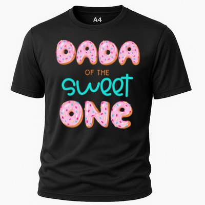 Dada of The Sweet One First Birthday Matching Family Donut Performance Shirt