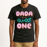 Dada of The Sweet One First Birthday Matching Family Donut Tall T-Shirt
