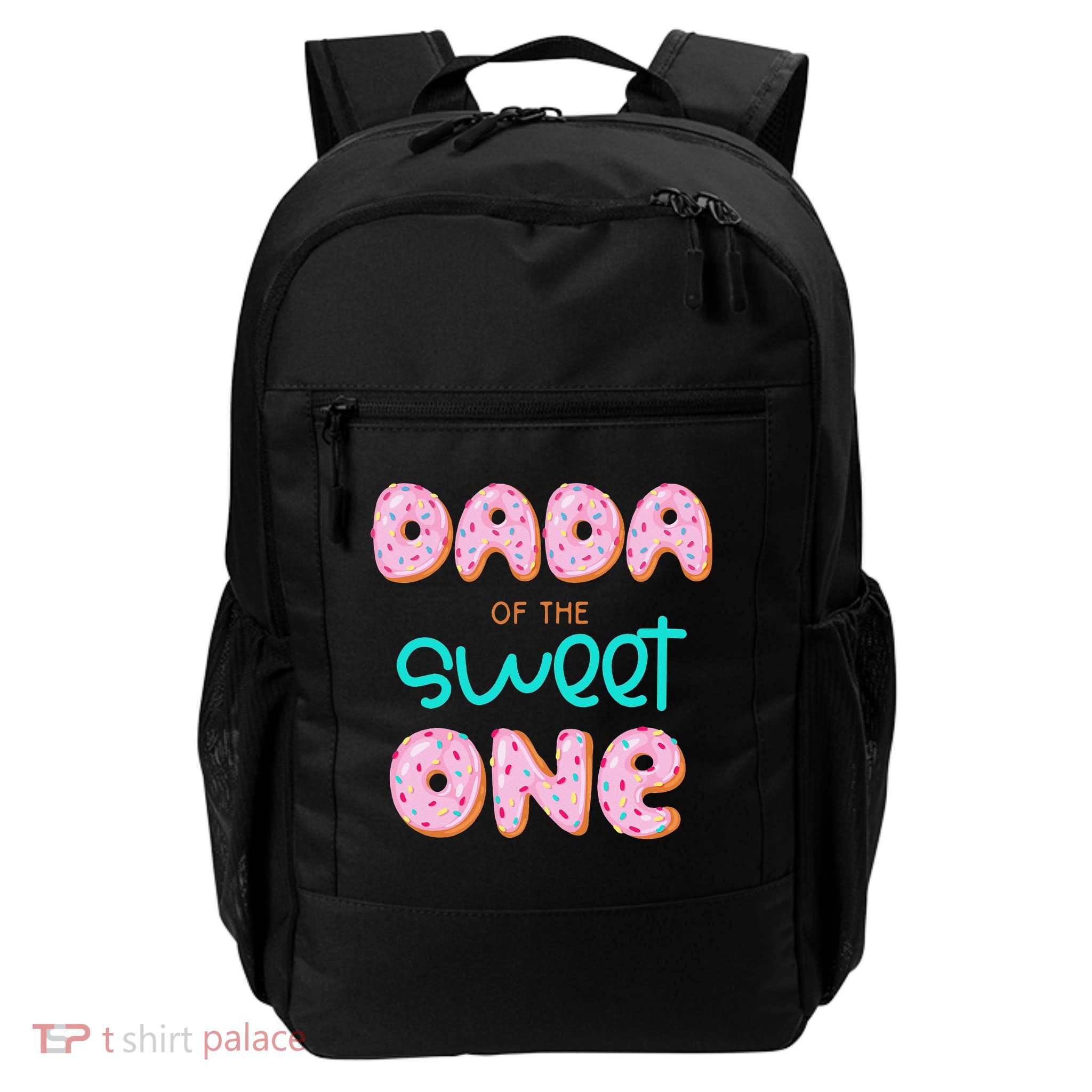 Dada of The Sweet One First Birthday Matching Family Donut Backpack