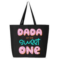 Dada of The Sweet One First Birthday Matching Family Donut 25L Jumbo Tote