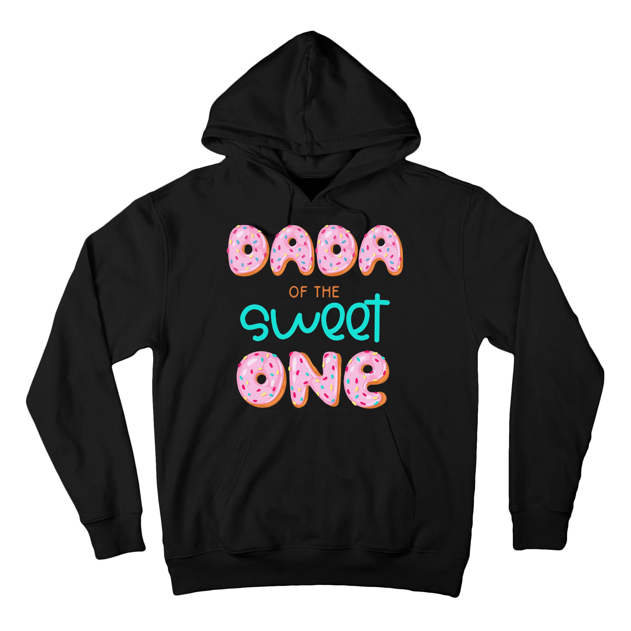 Dada of The Sweet One First Birthday Matching Family Donut Tall Hoodie