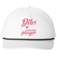 Dibs On The Guitar Player Funny Guitarist Lover Snapback Five-Panel Rope Hat