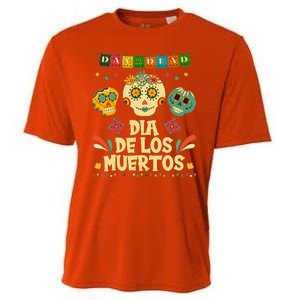 Day Of The Dead Dia De Los Muertos Sugar Skulls Cooling Performance Crew T-Shirt