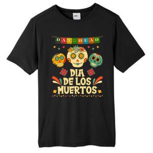 Day Of The Dead Dia De Los Muertos Sugar Skulls Tall Fusion ChromaSoft Performance T-Shirt