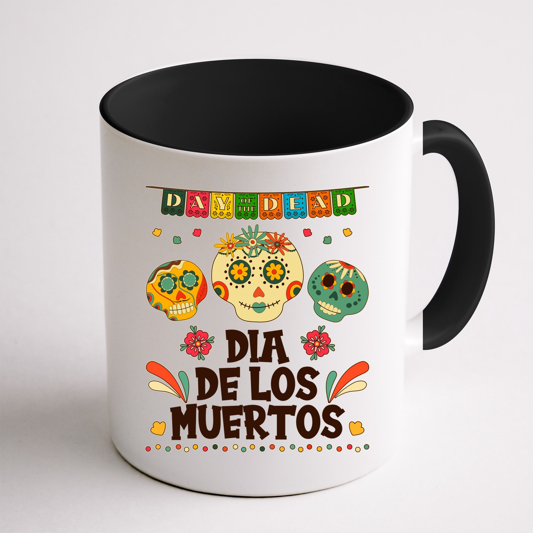 Day Of The Dead Dia De Los Muertos Sugar Skulls Mug
