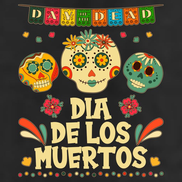 Day Of The Dead Dia De Los Muertos Sugar Skulls 12oz Stainless Steel Coffee Mug