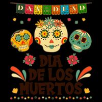 Day Of The Dead Dia De Los Muertos Sugar Skulls 16oz Travel Tumbler