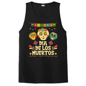 Day Of The Dead Dia De Los Muertos Sugar Skulls PosiCharge Competitor Tank