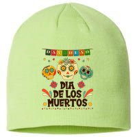 Day Of The Dead Dia De Los Muertos Sugar Skulls Sustainable Beanie