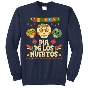 Day Of The Dead Dia De Los Muertos Sugar Skulls Sweatshirt