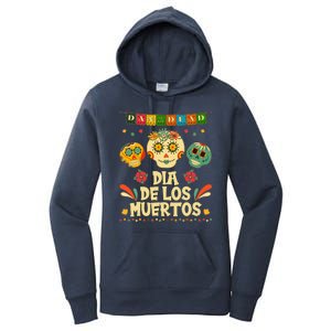 Day Of The Dead Dia De Los Muertos Sugar Skulls Women's Pullover Hoodie