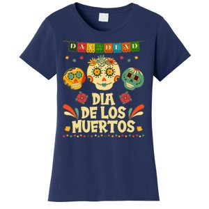 Day Of The Dead Dia De Los Muertos Sugar Skulls Women's T-Shirt