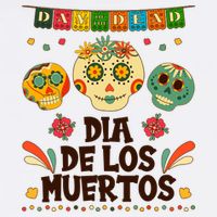 Day Of The Dead Dia De Los Muertos Sugar Skulls Garment-Dyed Sweatshirt