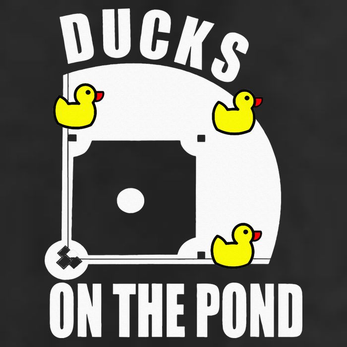 Ducks on the Pond Baseball funny sports Player Cool Comfort Performance Bucket Hat