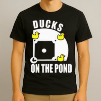 Ducks on the Pond Baseball funny sports Player T-Shirt