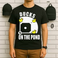 Ducks on the Pond Baseball funny sports Player T-Shirt