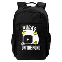 Ducks on the Pond Baseball funny sports Player Backpack