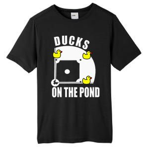 Ducks on the Pond Baseball funny sports Player Tall Fusion ChromaSoft Performance T-Shirt