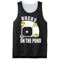 Ducks on the Pond Baseball funny sports Player Mesh Reversible Basketball Jersey Tank