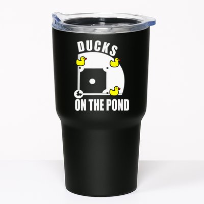 Ducks on the Pond Baseball funny sports Player Tumbler