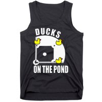 Ducks on the Pond Baseball funny sports Player Tank Top