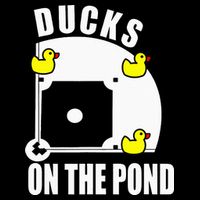 Ducks on the Pond Baseball funny sports Player Visor