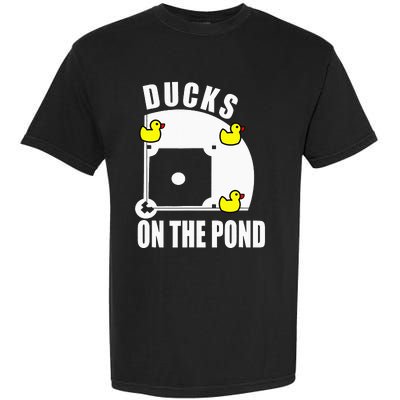 Ducks on the Pond Baseball Garment-Dyed Heavyweight T-Shirt