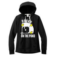 Ducks on the Pond Baseball Women's Fleece Hoodie