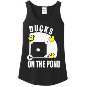 Ducks on the Pond Baseball Ladies Essential Tank