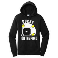 Ducks on the Pond Baseball Women's Pullover Hoodie