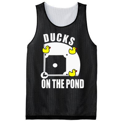 Ducks on the Pond Baseball Mesh Reversible Basketball Jersey Tank