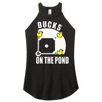 Ducks on the Pond Baseball Women's Perfect Tri Rocker Tank